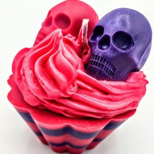 bougie cupcake avec cranes